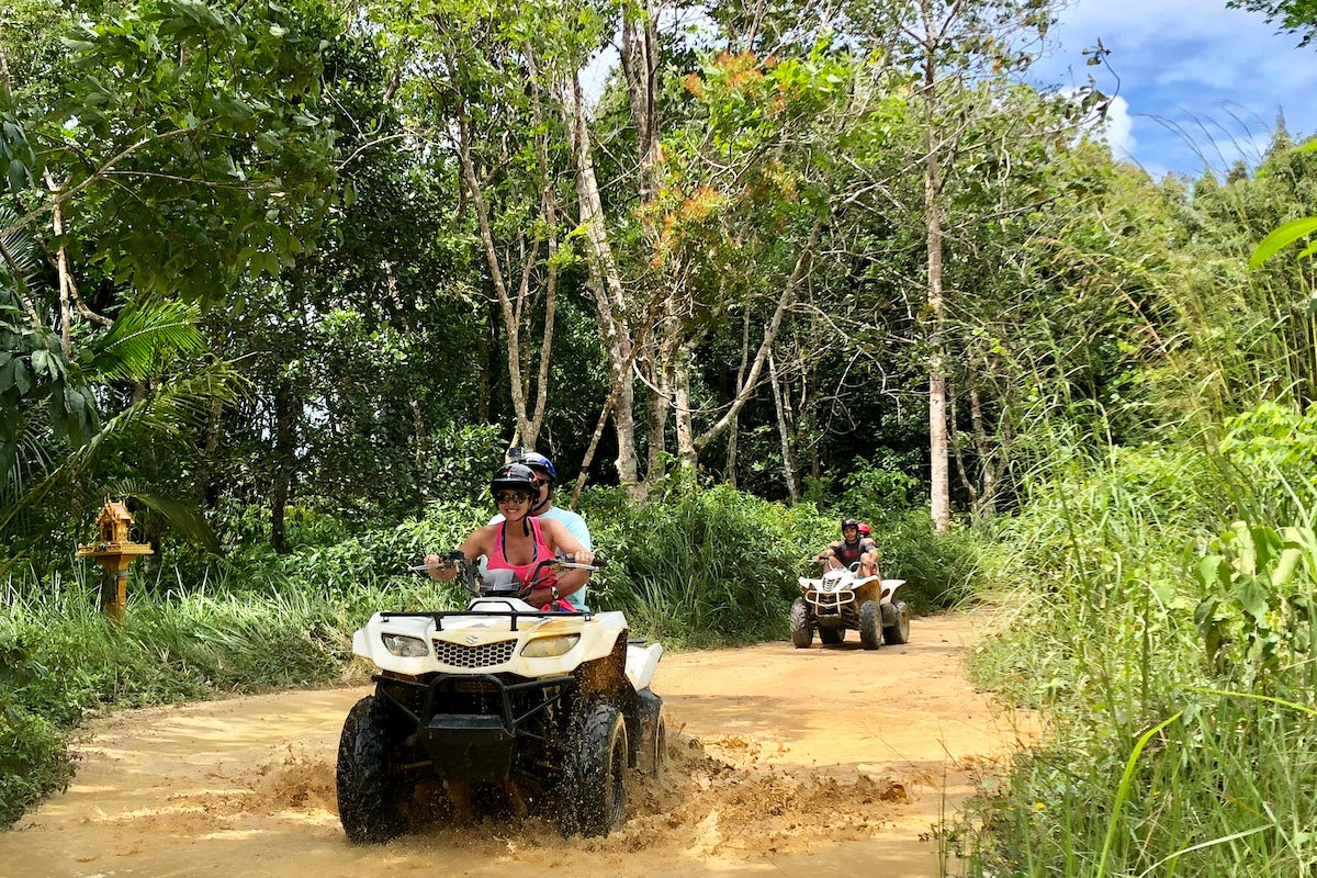 Quad biking fun with Paradise Travel