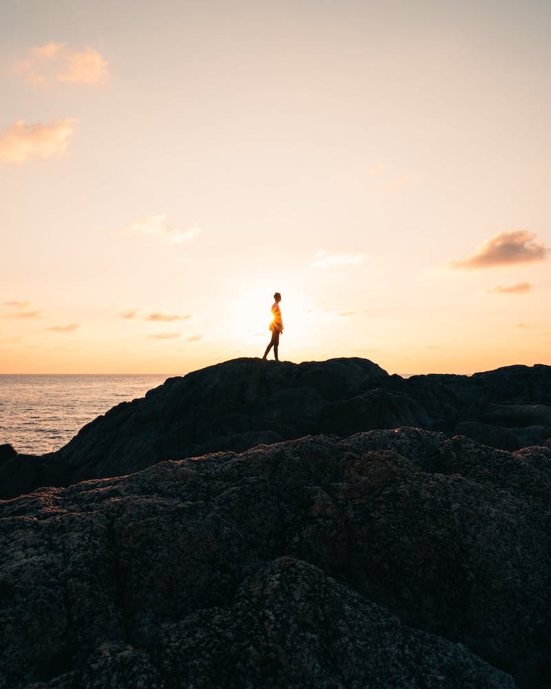 Man hiking during his holiday to Koh Samui, Thailand and the surrounding islands