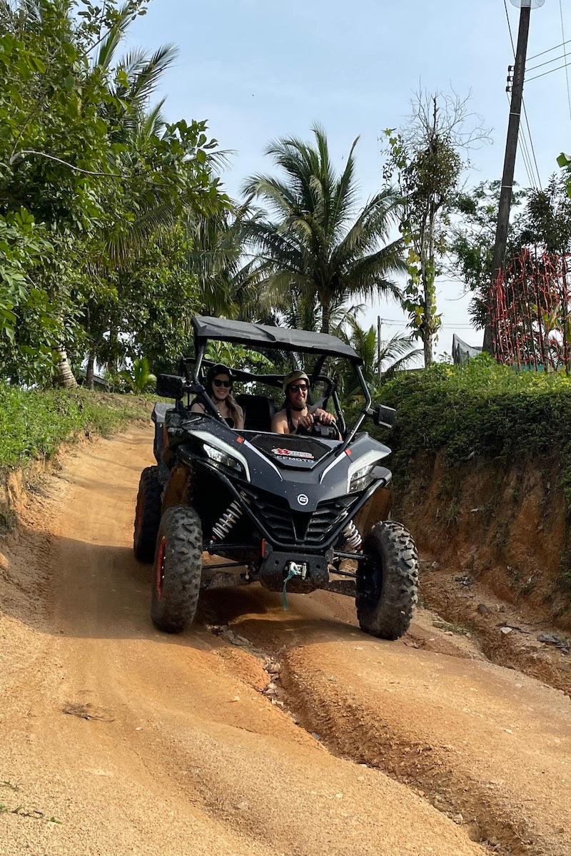 UTV Buggy on ATV tour