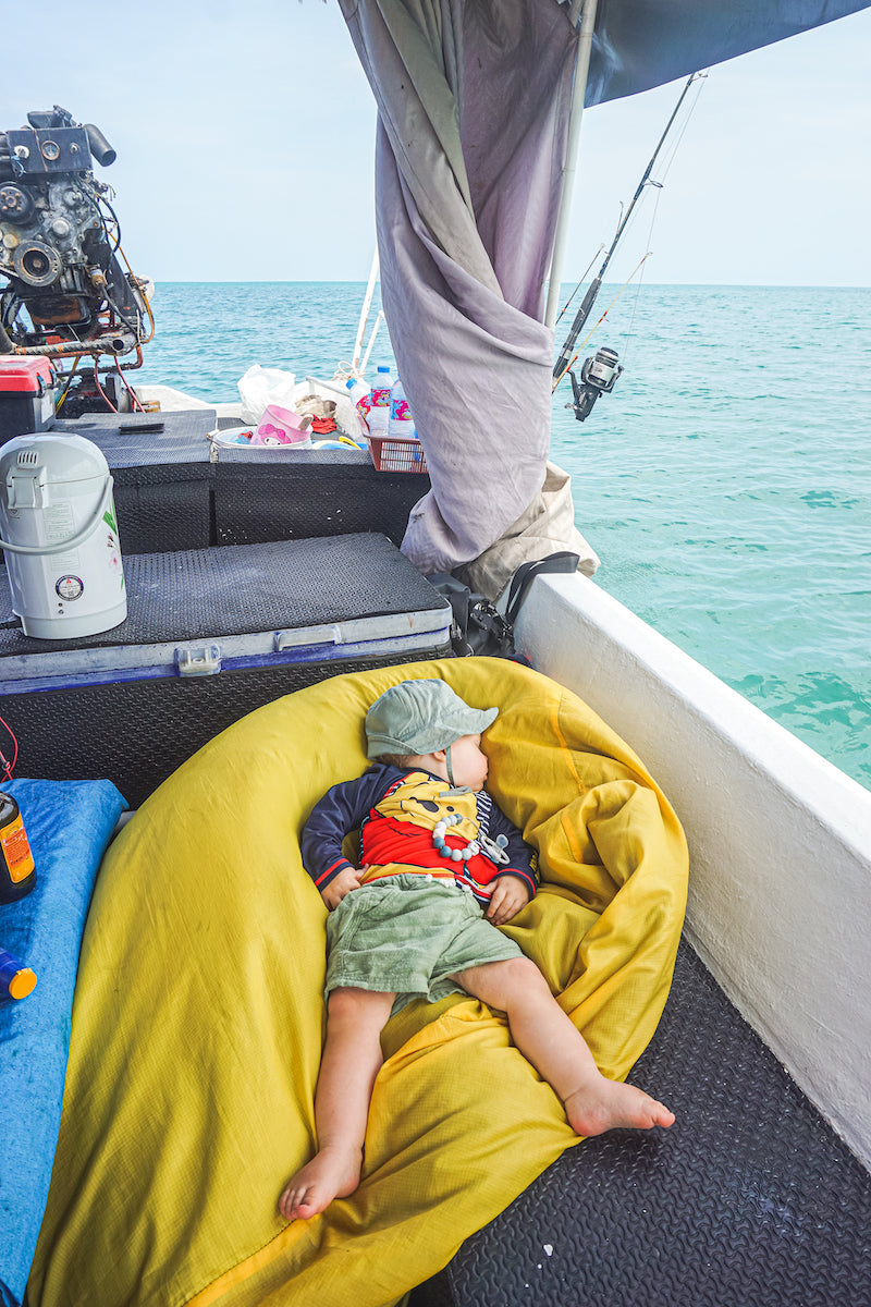 Family fun during fishing charter