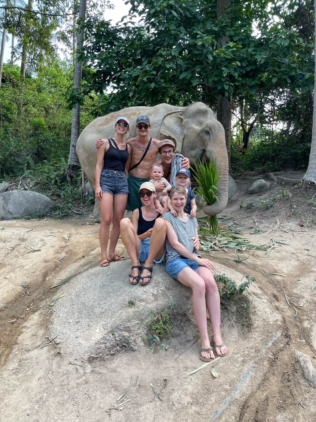 A family day out in Koh Samui, Thailand at Samui's Ethical Sanctuary