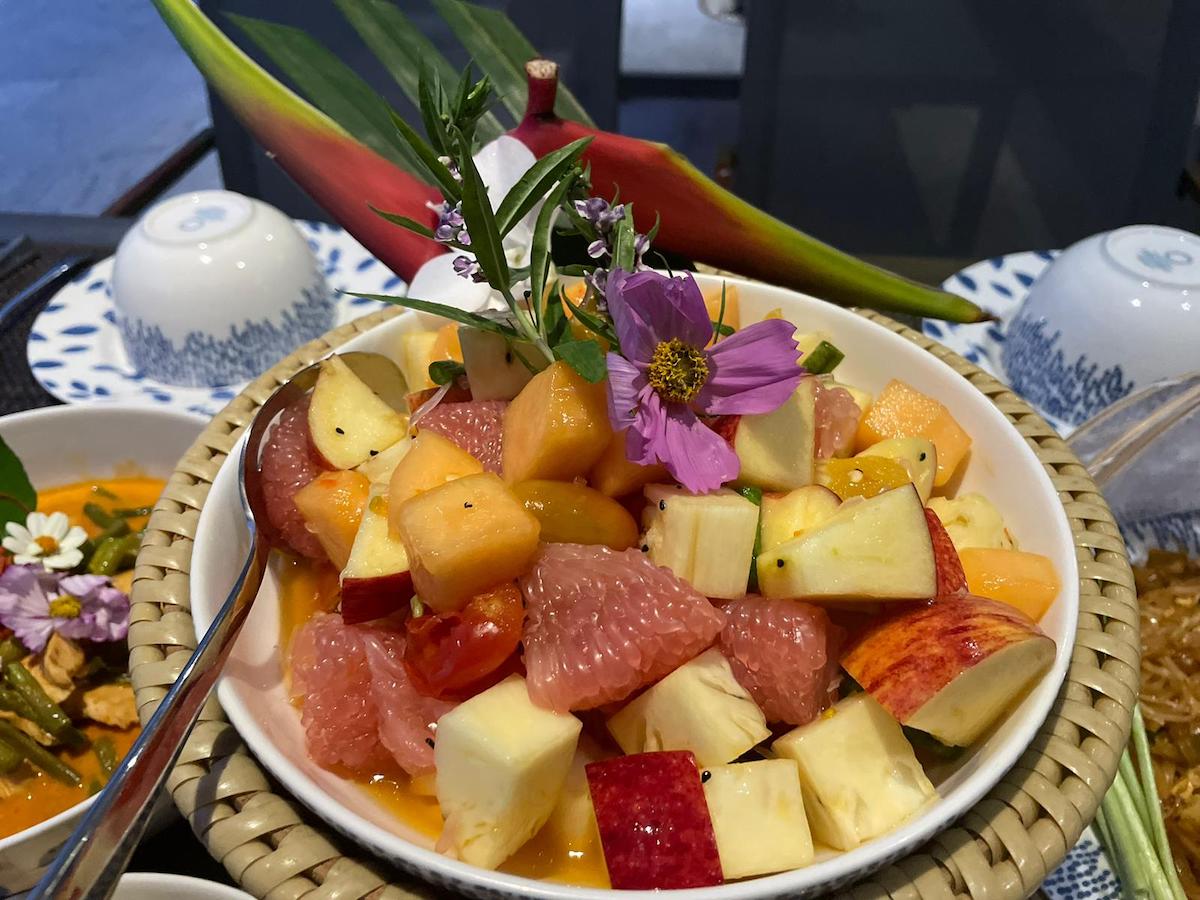 Fresh fruit with Paradise Travel and Tours