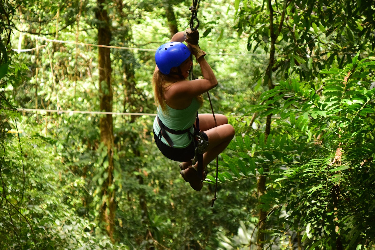 Jungle Ziplining in Koh Samui, Thailand