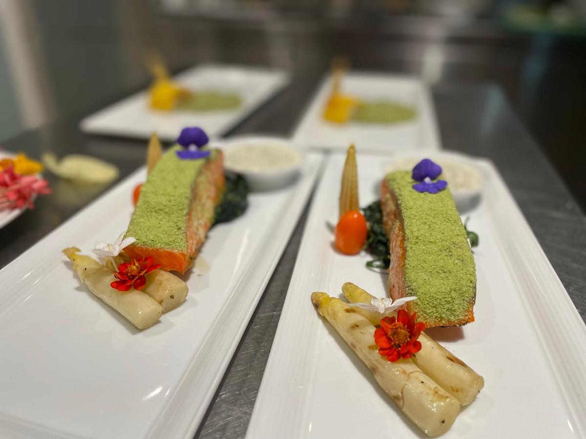 Flavoured fish from Private Chef