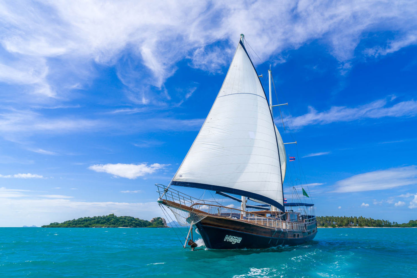 Stunning sailboat in Koh Samui